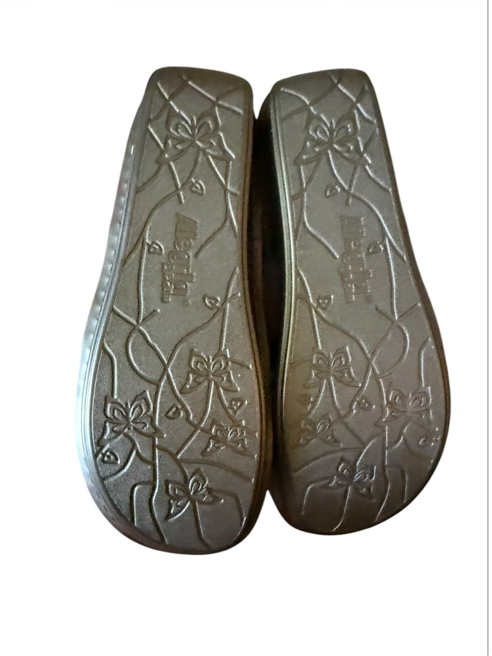 NWT Alegria Mosaic Peace Sign Comfort Slide Sandals Hippie US 10-10.5 - Picture 15 of 16